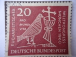 Stamps Germany -  37ºCongreso Eucarístico en Munich.