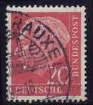 Stamps Germany -  1953-54 70º Aniversario del Presidente Theodore Heeus - Ybert:69
