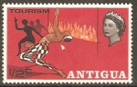 Stamps Antigua and Barbuda -  BAILARÌN  DE  LIMBO,  LLAMAS  Y  BAILARINAS