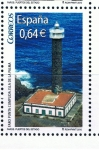 Stamps Spain -  Edifil  4594 F  Faros 2010.  