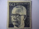 Sellos de Europa - Alemania -  Dr.Gustav Walter Heinemann (1898-1976) Presidente, Alemania Federal.