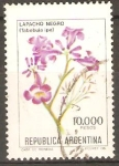 Stamps Argentina -  LAPACHO  NEGRO