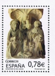 Stamps Spain -  Edifil  4611  Monasterio de San Salvador. Oña ( Burgos ).  