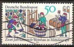 Sellos de Europa - Alemania -   909 - Bimilenario de la viticultura en Europa central