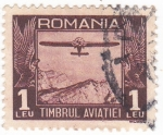 Stamps Romania -  AVIÓN