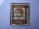 Stamps Germany -  150°Aniversario de la Muerte de Henrick Von Kleist (1777-1811) - Poeta y Novelista