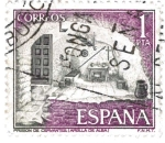 Stamps Spain -  prision de Cervantes