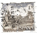 Stamps Spain -  Iglesia de San Pedro - Tarrasa