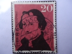 Stamps Germany -  Teológo: Philipp Melanchthon 1497-1560