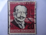 Stamps Germany -  Albert Ballín 1857-1918-Empresario Naviero