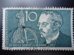 Stamps Germany -  Centenario Nacimiento del Ingeniero: Rudolf Cristian Karl Diesel