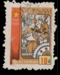 Stamps Vietnam -  obreros 