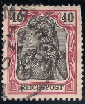 Stamps : Europe : Germany :  Germania-REICHSPOST