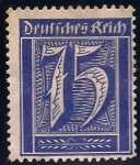 Stamps : Europe : Germany :  NUMERAL.