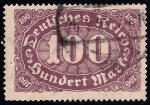 Stamps : Europe : Germany :  VALOR NUMERAL.