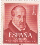 Sellos de Europa - Espa�a -  IV Centenario del nacimiento de Luís de Góngora y Argote   (W)