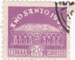 Stamps Spain -  Año Santo Compostelano     (W)