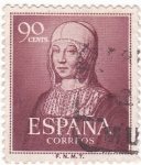 Stamps Spain -  V Cntenario del nacimiento de Isabel la Católica  