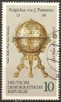Stamps Germany -  1479 - Globo terrestre