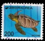 Sellos de Asia - Corea del sur -  tortuga