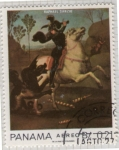 Sellos del Mundo : America : Panam : 2  Rphael Sanzio