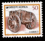 Stamps South Korea -  carro