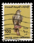 Stamps United Arab Emirates -  Aguila