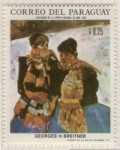 Stamps Paraguay -  6  Centenario Epopeya Nacional-Georges H. Breitner