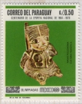 Sellos de America - Paraguay -  28  Vasija policroma