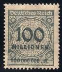 Stamps Germany -  VALOR NUMERAL.