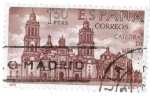 Stamps Spain -  catedral méjico