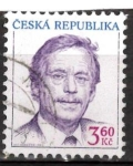Stamps Czech Republic -  PRESIDENTE VACLAV HAVEL