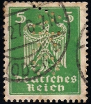 Stamps Germany -  GERMAN EAGLE.