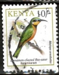 Sellos de Africa - Kenya -  abejaruco