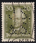 Stamps Germany -  Gotthold Ephraim Lessing