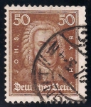 Stamps Germany -  Johann Sebastian Bach.