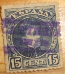 Stamps Spain -  alfonso XIII