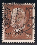 Stamps Germany -  Pres. Paul von Hindenburg