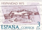 Stamps Spain -  Fortaleza de Santa Teresa-HISPANIDAD -1975  (W)
