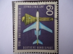 Stamps Germany -  Exposición Internacional de transporte en Munich-Boeig 720