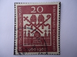 Stamps Germany -  1000 Años del Nacimiento de los Obispos San Bernald y San Godehard