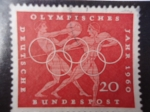 Stamps Germany -  Olimpiadas en Roma