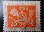 Stamps Germany -  Flora y Filatelia.