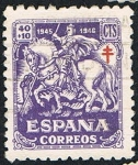 Stamps Spain -  ESPAÑA CORREOS 1945-46