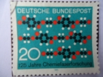 Sellos de Europa - Alemania -  125 jahre Chemiefaserforschung-Búsqueda de la Fibrar Química.