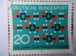 Stamps Germany -  125 jahre Chemiefaserforschung-Búsqueda de la Fibrar Química.