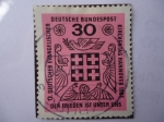 Stamps Germany -  13 Jornada de la Iglesia Evangélica Alemana.