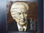Stamps Germany -  THEODOR HEUSS  (1884-1963
