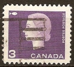 Sellos del Mundo : America : Canad : La reina Isabel II (Símbolo de pesca ).