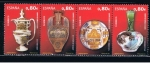 Stamps Spain -  Edifil  4660-4663  Cerámica Española.  Museo de Maises.  